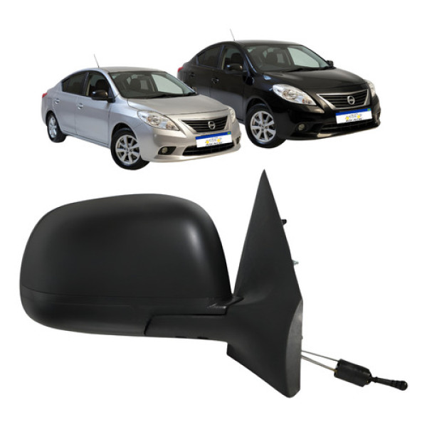 Retrovisor Direito Nissan Versa 2012 2013 2014 Manual  Direito