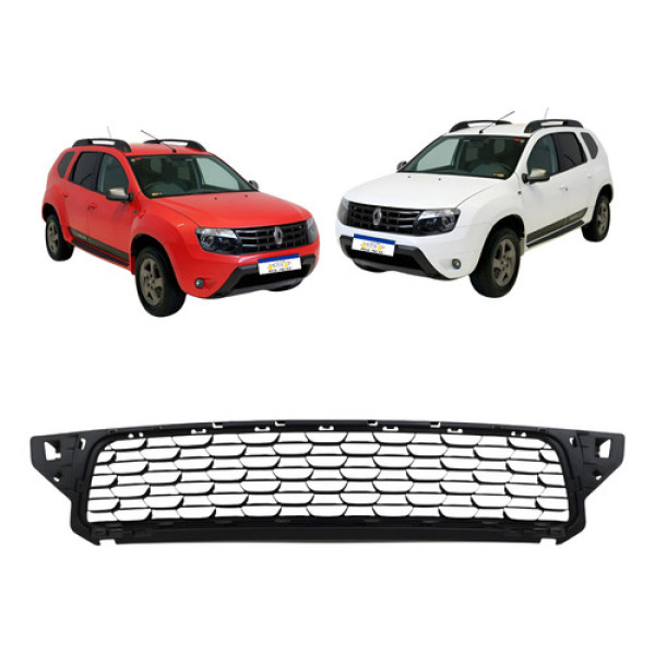 Grade Inferior Colmeia Renault Duster 2011 2013 A 2015 Preto
