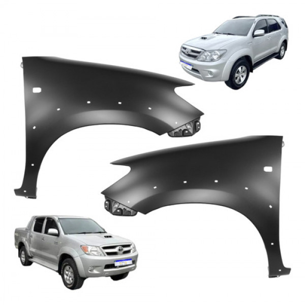 Paralama Toyota Hilux Sw4 2006 2007 2008 2009 2010 2011 Novo