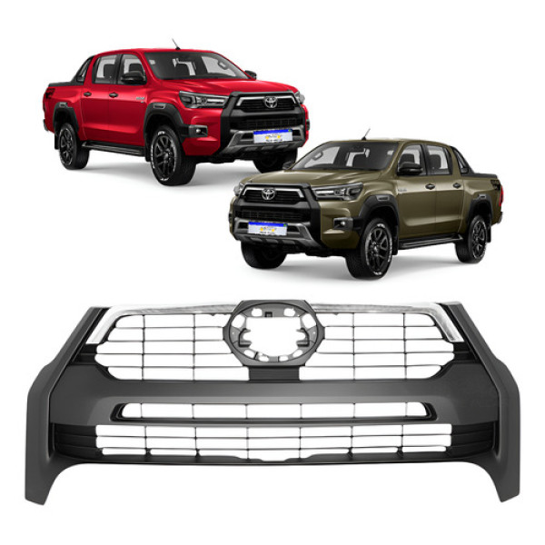 Grade Dianteira Toyota Hilux Rocco Conquest 2022 2023 2024