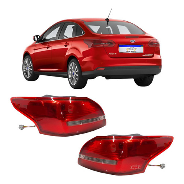 Lanterna Ford Focus Sedan 2016 2017 2018 2019