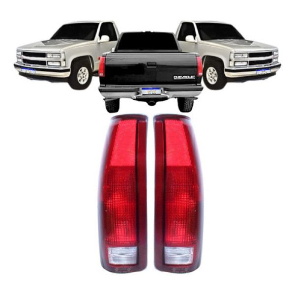Par Lanterna Chevrolet Silverado Americana 1997 1998 A 2002