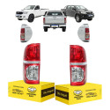 Par Lanterna Toyota Hilux 2006 07 08 09 10 11 12 A 2015 Novo Ambos Lados Cristal