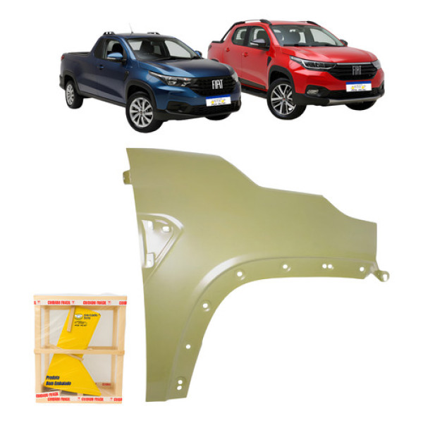 Paralama Fiat Strada Endurance 2020 21 22 2023 2024 2025 Ld