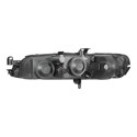Farol Chevrolet Vectra 1999 A 2005 Par Novo Mascara Negra