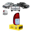 Sinaleira Traseira Saveiro 1998 99 2000 01 02 03 04 2005 Le Esquerdo/motorista Vermelho Cristal