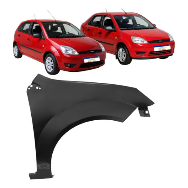 Paralama Ford Fiesta 2003 2004 2005 2006 2007 Direito Street