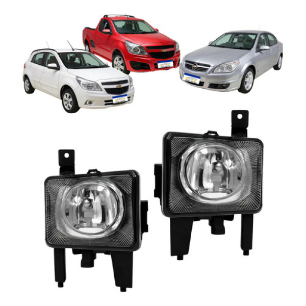 Par Farol Milha Chevrolet Vectra 2006/2011 Montana 2011/2021
