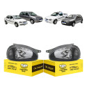 Par Sinaleira Gm Corsa 1996 A 06 07 08 09 2010 Máscara Negra Ambos Lados