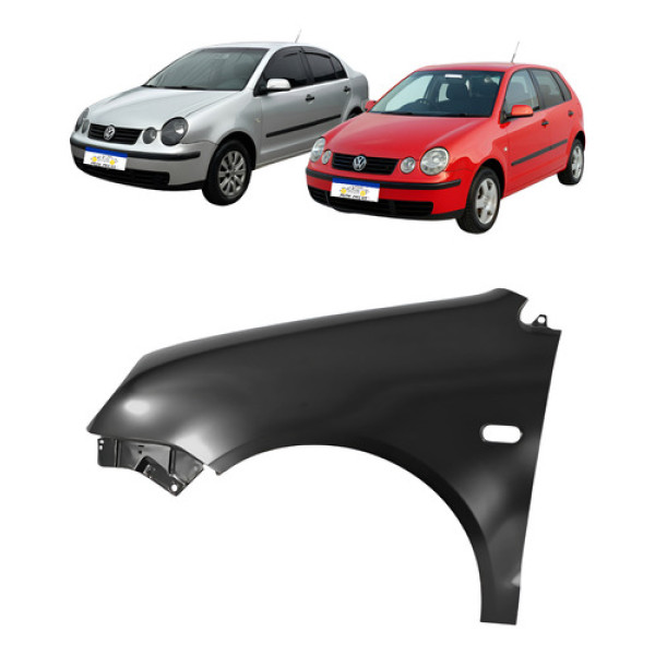 Paralama Volkswagen Polo Hatch Sedan 2003 A 2006 Novo Le