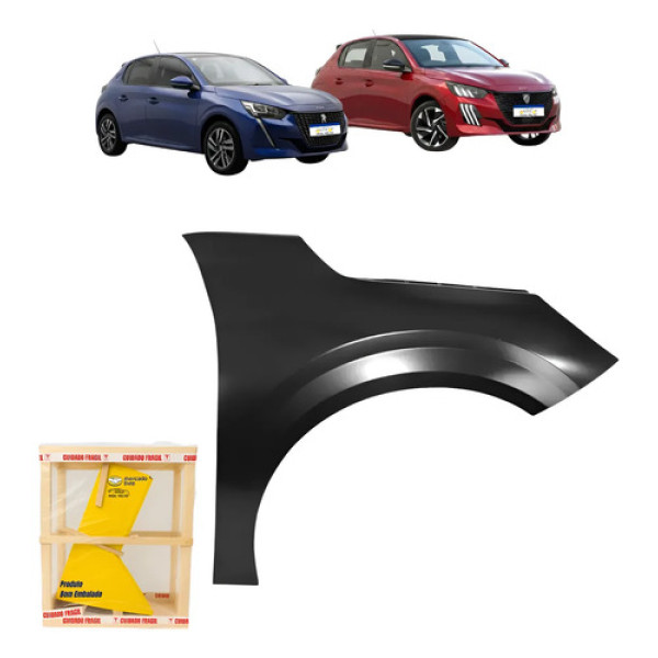 Paralama Peugeot 208 Like Active 2021 2022 2023 A 2026 Ld
