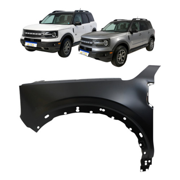 Paralama Dianteiro Esquerdo Ford Bronco Sport 2021 A 2024 