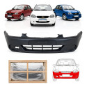 Parachoque Dianteiro Gm Corsa Classic Sedan Life 2008 2009 Preto