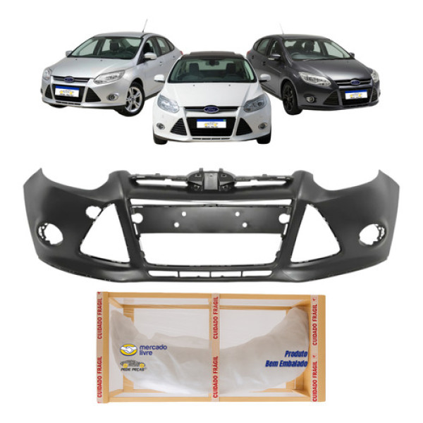 Parachoque Dianteiro Ford Focus 2014 2015 Novo Preto