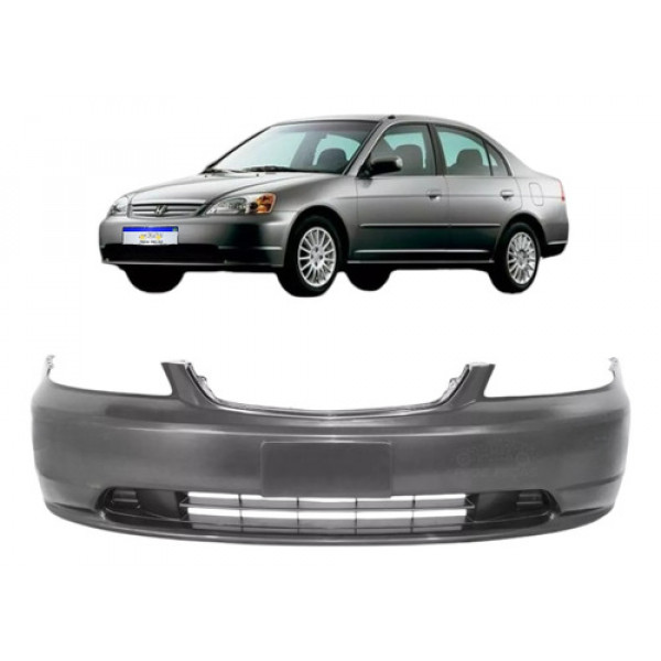 Parachoque Dianteiro Honda Civic 2001 2002 2003 Novo