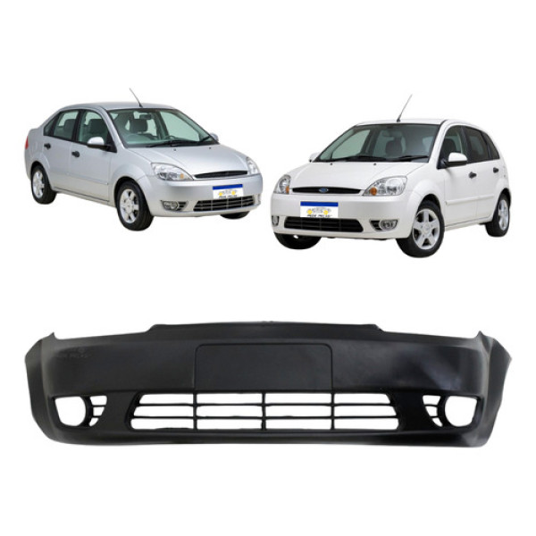 Parachoque Dianteiro Ford Fiesta 2003 A 2007 C/furo Milha