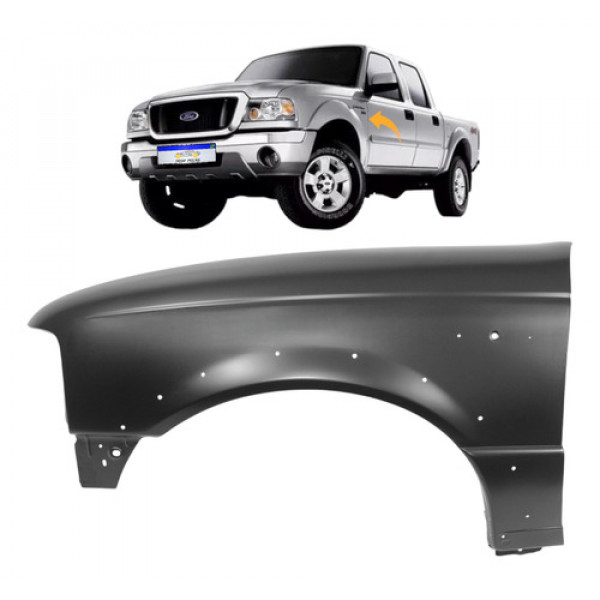 Paralama Ford Ranger 2004 2005 2006 2007 2008 2009 Novo L.e