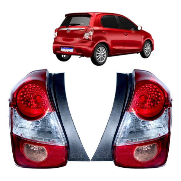 Par Lanterna Toyota Etios X Xs Xls 2013 2014 2015 2016 A 21