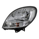 Par Farol Renault Kangoo 2009 A 2018 Cromado Pisca Cristal Ambos Lados