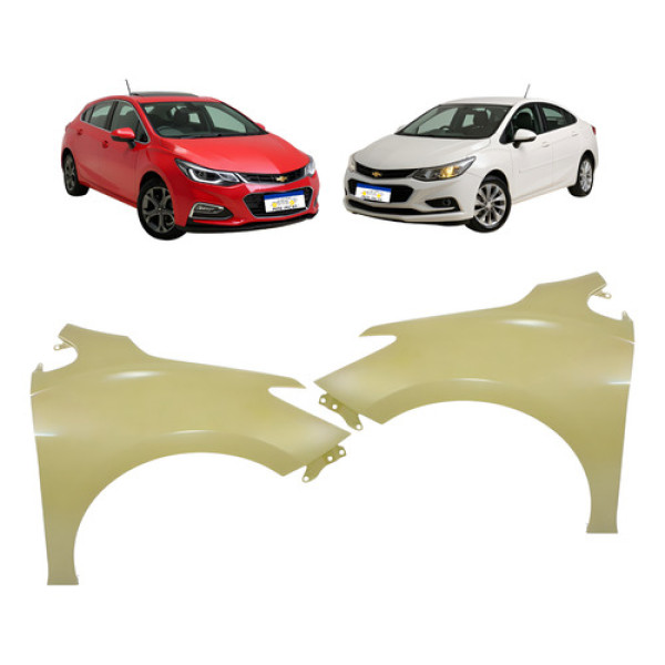Paralama Chevrolet Cruze 2017 A 2023 Par Direito Esquerdo
