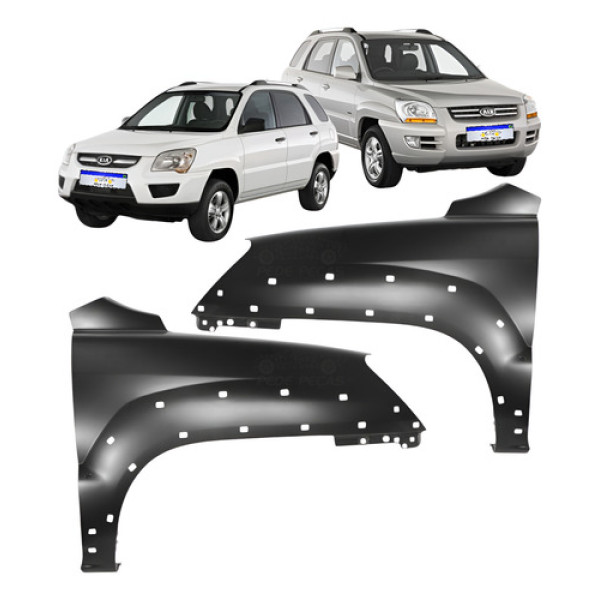 Paralama Kia Sportage 2005 2006 2007 2008 2009 10 C/furo