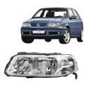 Farol Vw Gol Saveiro Parati G3 1999 A 2005 Foco Duplo Le