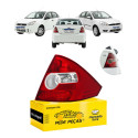 Sinaleira Traseira Ford Fiesta Sedan 2003 04 05 06 A 2010 Ld Direito/passageiro Vermelho Cristal