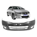 Parachoque Dianteiro Honda City 2009 2010 2011 2012 Novo - Preto
