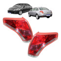 Lanterna Traseira C4 Pallas 2007 2008 2009 2010 2011 12 Par Direito Vermelho