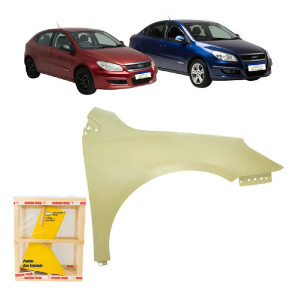 Paralama Caoa Chery Cielo 2010 2012 A 2013 Novo Ld