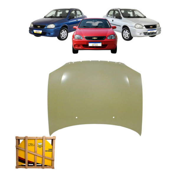 Capo Chevrolet Corsa Classic 2009 2010 Novo Cinza