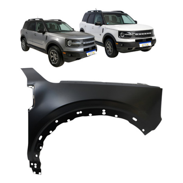 Paralama Dianteiro Ford Bronco Sport Wildtrak 2021 A 2024 