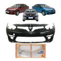 Parachoque Renault Fluence 2015 2016 2017 2018 Novo Preto