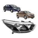 Farol Chevrolet Cobalt Lt Ltz Elite 2016 2017 A 2020 Novo Ld