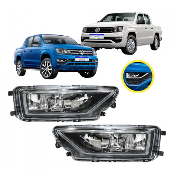 Farol Milha Vw Amarok 2017 2018 2019 2020 2021 2022 2023 24