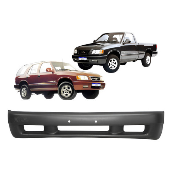 Parachoque Chevrolet S10 Blazer 1995 1996 1997 1998 Novo Preto