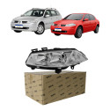 Farol Manual Renault Megane 2006 A 2013 Lado Motorista Novo Esquerdo/motorista