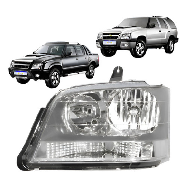 Farol S10 2001 2002 2003 2004 2005 2006 2007 2008 A 2011 L.e Esquerdo
