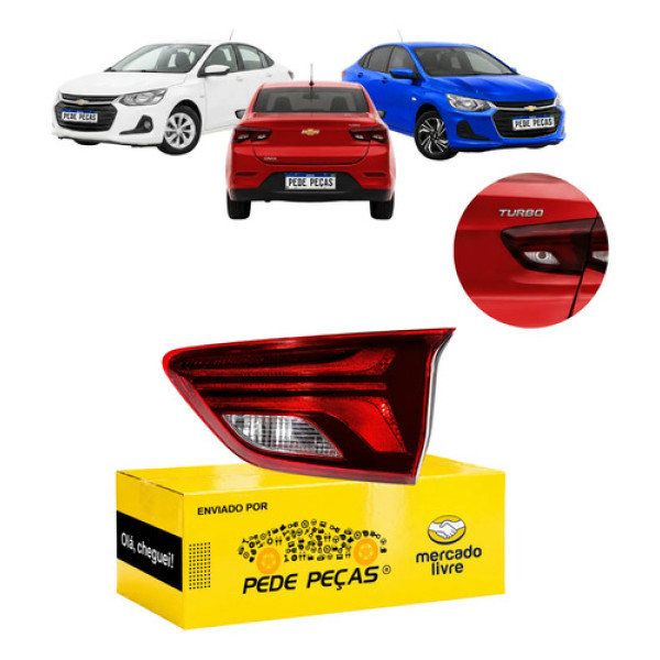 Lanterna Traseira Tampa Onix Sedan 2020 21 A 2025 S/led Ld Direito