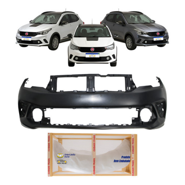 Parachoque Argo Hgt Trekking 2018 2019 2020 2021 2022 Novo Preto