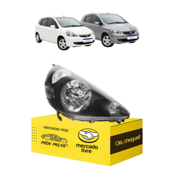 Sinaleira Direita Honda Fit 2003 2004 2005 2006 2007 2008 Direito/passageiro