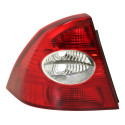 Lanterna Esquerda Traseira Ford Focus Sedan 2009 10 A 2013 Esquerdo/motorista Vermelho/cristal