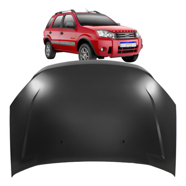Capo Ford Ecosport 2008 2009 2010 2011 2012 Dianteiro Preto Capo Ford Ecosport 2008 2009 2010 2011 2012 Dianteiro Preto