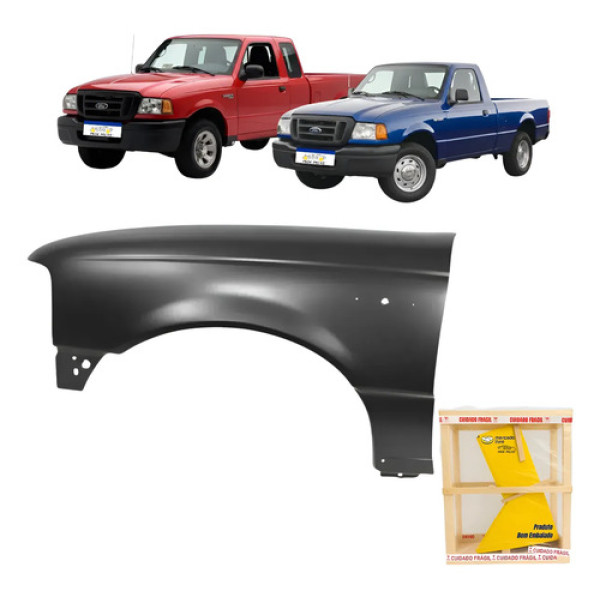 Paralama Ford Ranger 1998 1999 2000 01 02 A 2009 S/furo Le