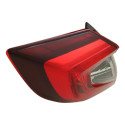 Par Lanterna Traseira Canto Honda Civic 2017 18 19 20 2021 Ambos Lados Vermelho Cristal
