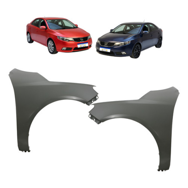 Paralama Kia Cerato 2009 2010 2011 2012 2013 2014 Novo