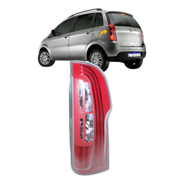 Lanterna Fiat Idea 2011 2012 2013 2014 2015 2016 Led L.e