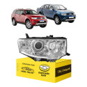 Farol Mitsubishi L200 Triton Hpe 2013 2014 2015 A 2017 L.d Direito/passageiro