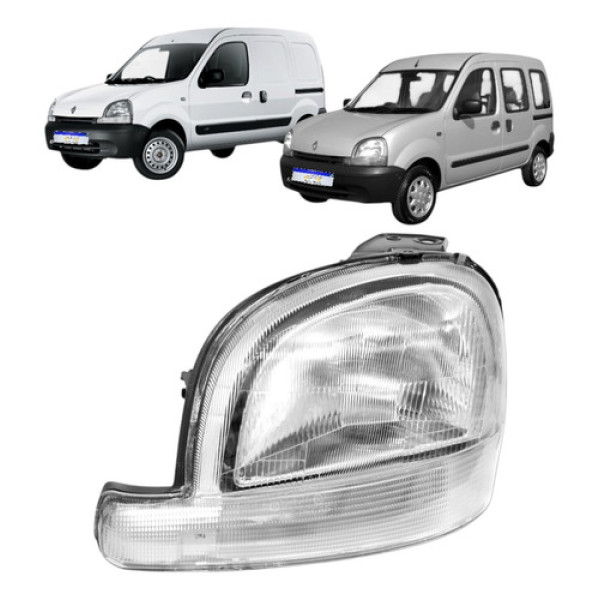 Farol Renault Kangoo 1998 1999 A 2007 Authentique Express Le