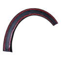 Par Moldura Paralama Saveiro G5 Trend 2010 A 2013 Preto